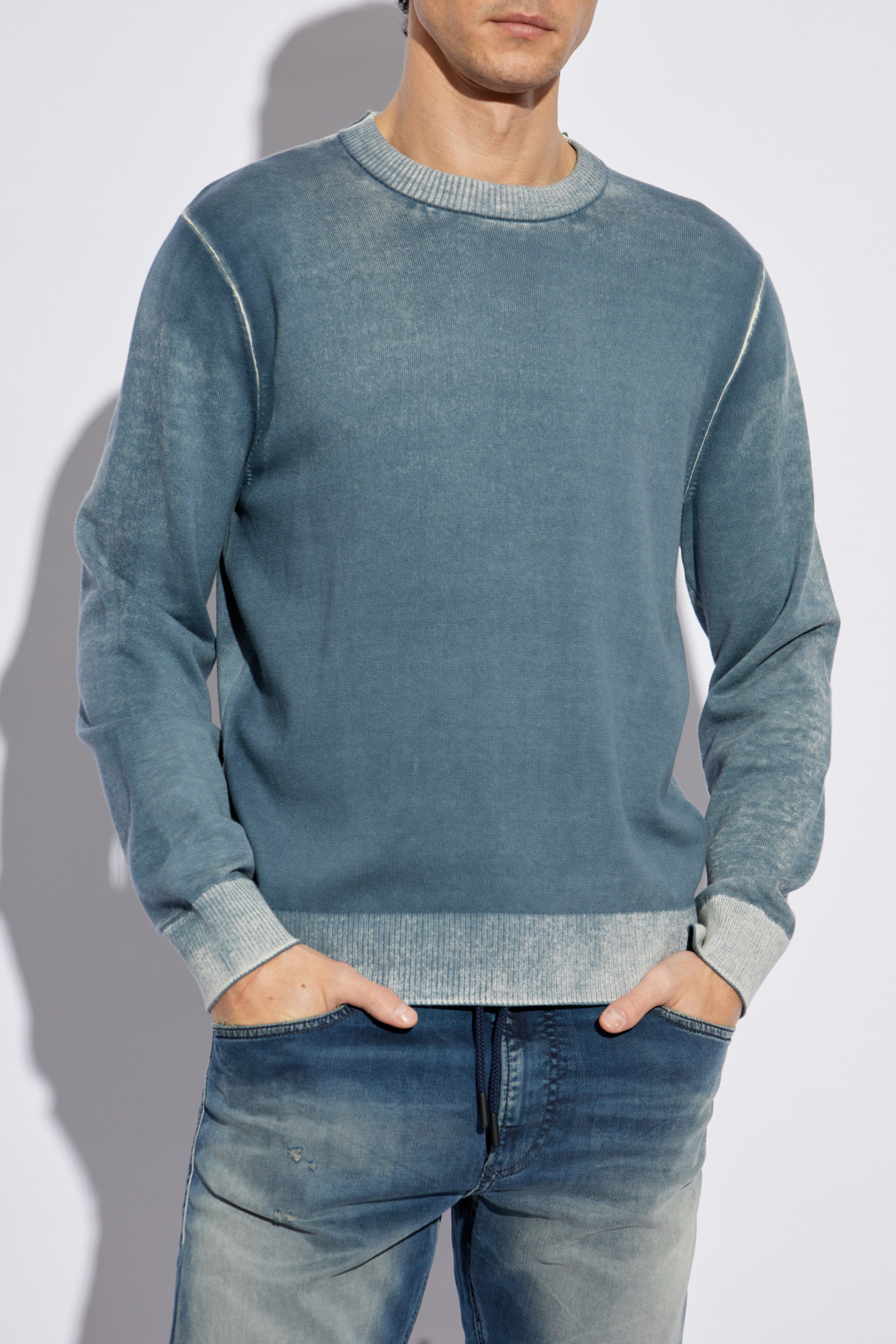 DIESEL K-LARENCE-B KNIT 長袖ニット メンズ ニット K-LARENCE-B（ニット/セーター）｜DIESEL